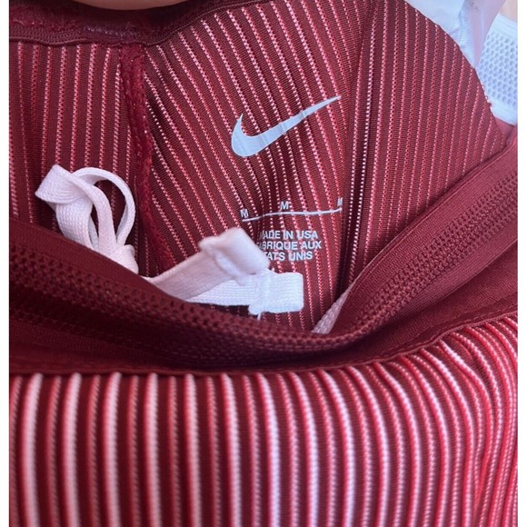 Nike Pro Elite Official Racing Tights Red Made in USA Men's Size M AO8491-000 - Picture 10 of 12